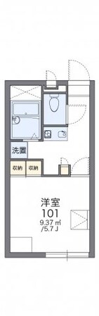 レオパレスみやびの物件間取画像